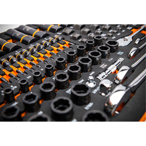 97-Piece Bolt Biter Mechanics Tool Set in Foam Storage Tray Cantin et fils
