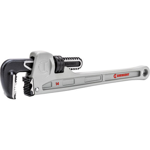 Cl&eacute; &agrave; tuyau &agrave; m&acirc;choires K9, Cap des m&acirc;choires 2-3/8", Longueur 14", Fini Rev&ecirc;tement en poudre, Prise Non-ergonomique Cantin et fils