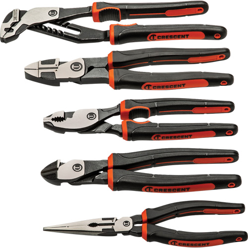 Z2 Mixed Dual Material Plier Set, 5 Pieces Cantin et fils
