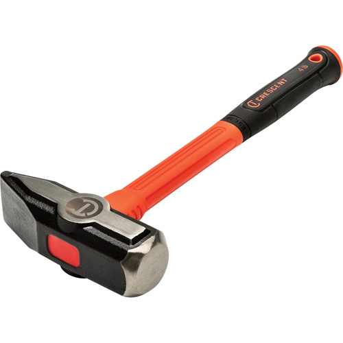 Fiberglass Blacksmith Hammer, 4 lbs Head Weight, 14" L Cantin et fils