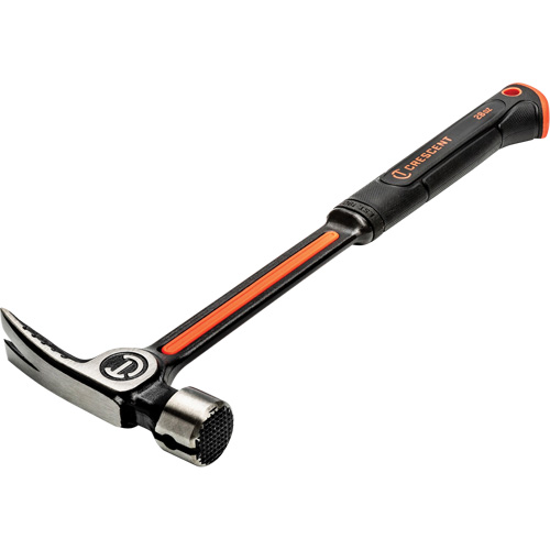 Marteau de charpente &agrave; face meul&eacute;e, 28 oz, Prise en Acier plein, 16" lo Cantin et fils