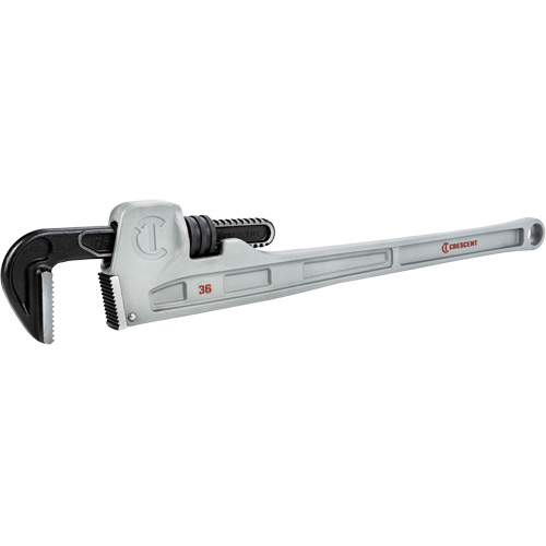 Pipe Wrench, 5" Jaw Capacity, 36" Long, Powder Coated Finish, Non-Ergonomic Handle Cantin et fils