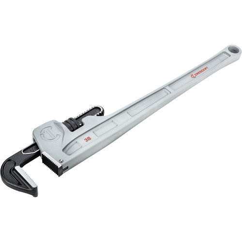 Pipe Wrench, 5" Jaw Capacity, 36" Long, Powder Coated Finish, Non-Ergonomic Handle Cantin et fils