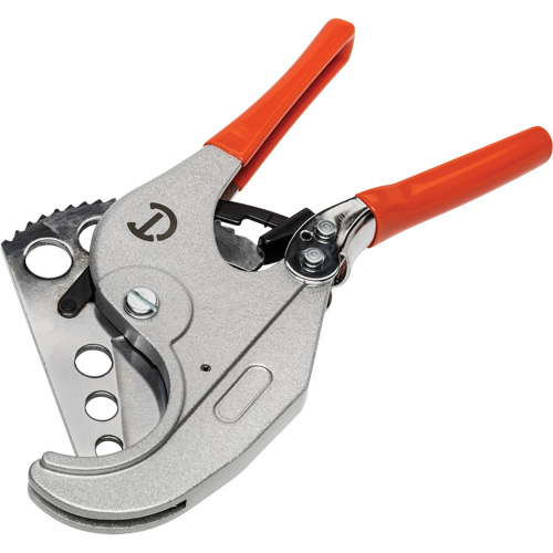 Coupe tuyau en PVC &agrave; rochet avec prises tremp&eacute;es, Capacit&eacute; de 1/4"- 2-3/8" Cantin et fils