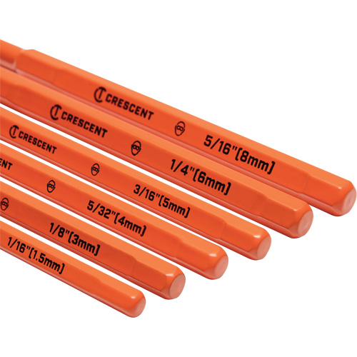 Pin Punch Set, 6 Pieces Cantin et fils