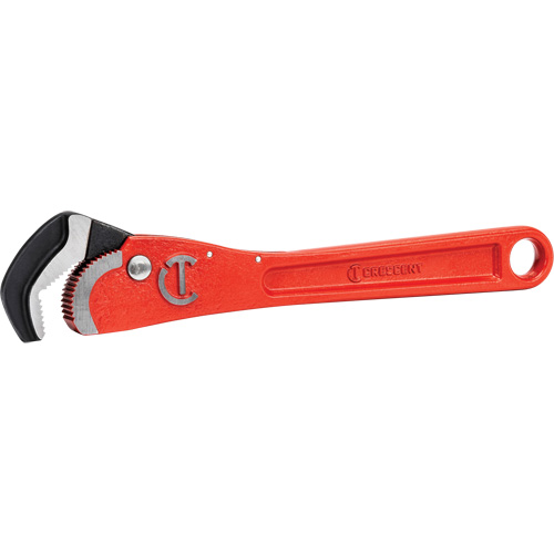 Cl&eacute; pour tuyau acier auto-ajustable, Cap des m&acirc;choires 1-1/2", Longueur 12", Fini Rev&ecirc;tement en poudre, Prise Non-ergonomique Cantin et fils