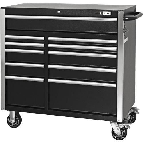 HDCC-4115 HD Series Toolbox Combo, 21-1/2" D x 44-1/5" W x 63-3/10" H, Black Cantin et fils