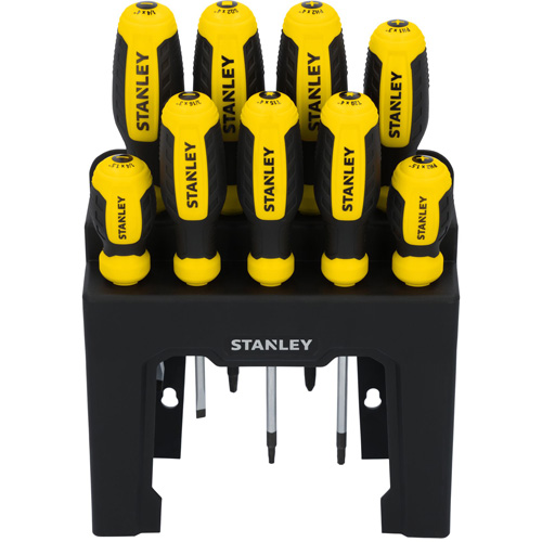 Screwdriver Set with Stand, 9 Cantin et fils