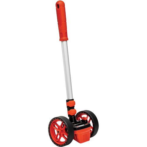 SAE Dual Wheel Measuring Wheel, 4"/10.16 cm, 9999' Range, Inches/Feet Cantin et fils
