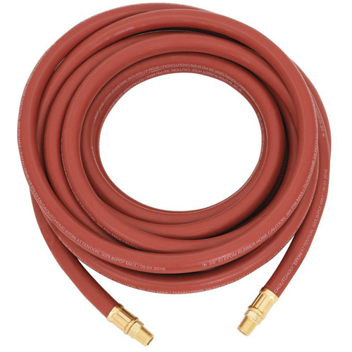 AH3850RB Hose, Air, Rubber, 3/8" dia. x 50', 300 psi, 1/4 NPT Cantin et fils
