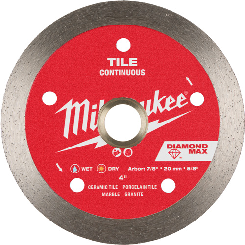 DIAMOND MAX Continuous Tile Diamond Blade Cantin et fils