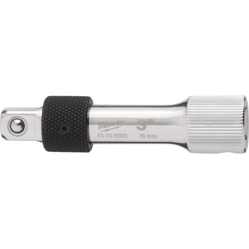 Locking Extension Socket, 3/8" Drive, 3" L Cantin et fils
