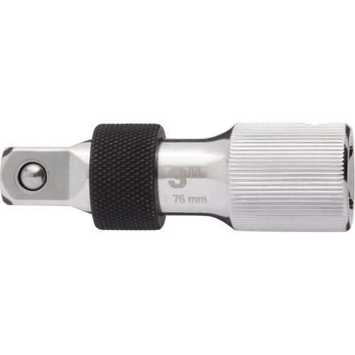 Locking Extension Socket, 1/2" Drive, 3" L Cantin et fils