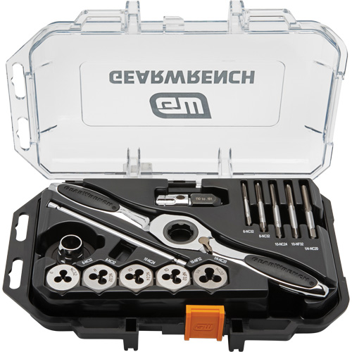 SAE Ratcheting Tap & Die Set, 15 Pieces Cantin et fils