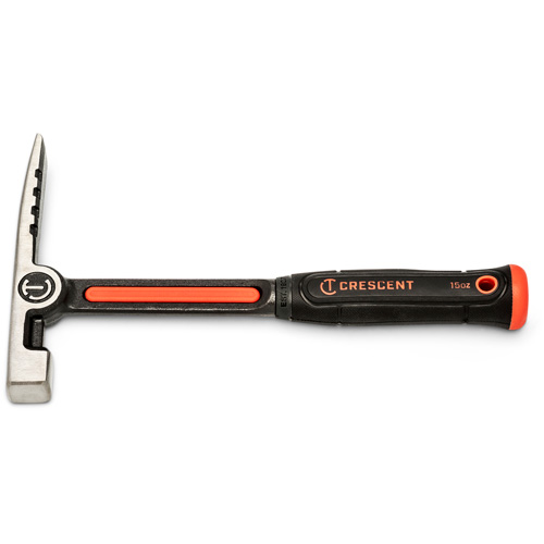 Brick Hammer, 15 oz., Solid Steel Handle, 7" L Cantin et fils