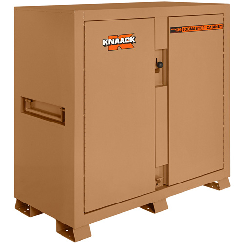 Armoire de chantier mod&egrave;le 139 avec cadenas, Acier, 59,4 pi³, Havane Cantin et fils