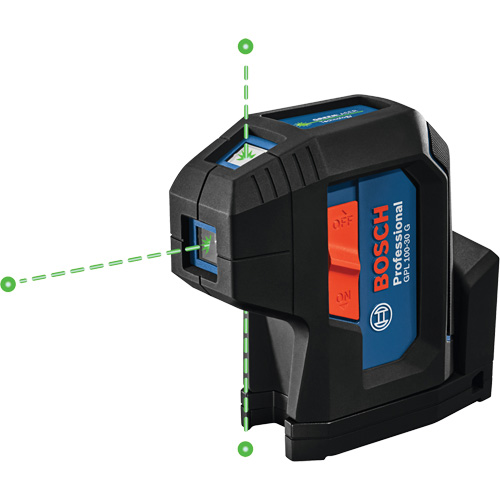 Green-Beam Three-Point Self-Leveling Alignment Laser Cantin et fils