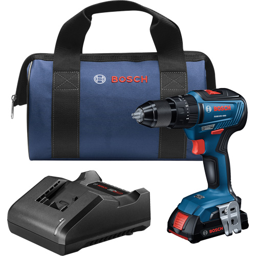 EC Brushless 1/2 In. Hammer Drill/Driver Kit, 1/2" Chuck, 18 V Cantin et fils