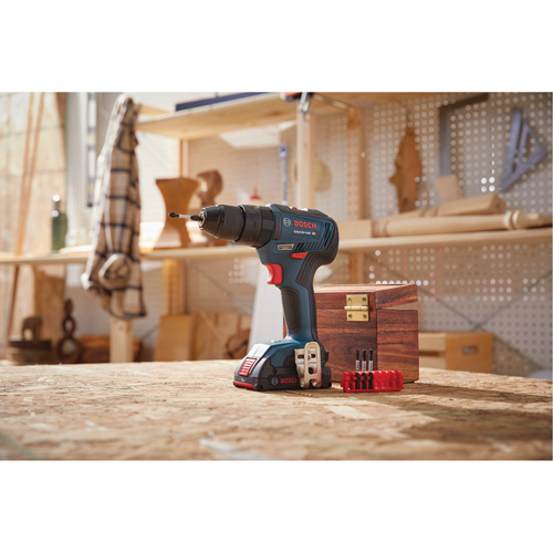 EC Brushless 1/2 In. Hammer Drill/Driver Kit, 1/2" Chuck, 18 V Cantin et fils