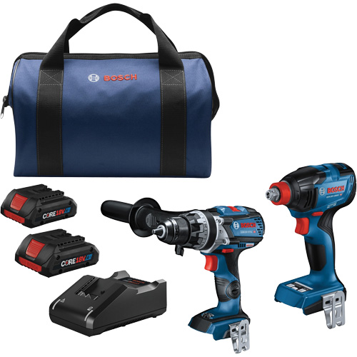 2-Tool Combo Kit, Lithium-Ion, 18 V Cantin et fils