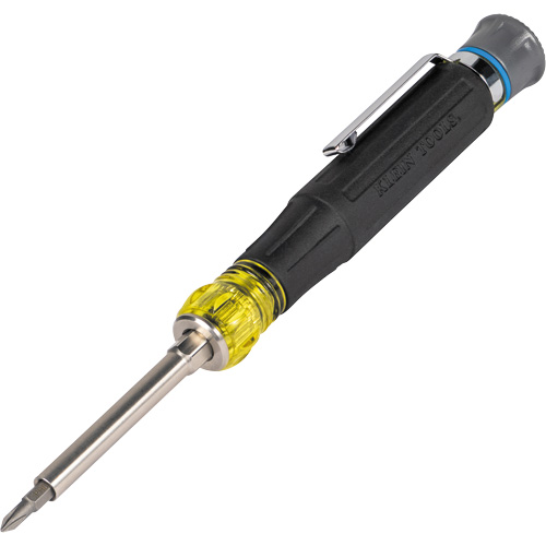 Tournevis multi-embouts de pr&eacute;cision polyvalent de poche 13-en-1, 6-1/2" lo, Prise Coussin&eacute;e Cantin et fils