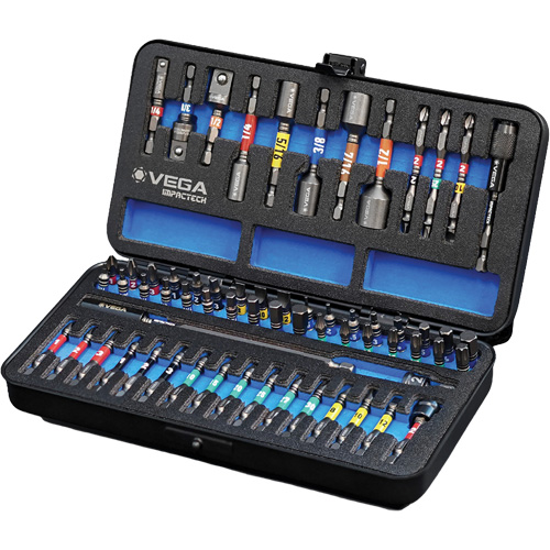 64-Piece Master Impact Driver Bit Set Cantin et fils