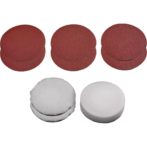 9-Piece Polishing & Sanding Kit, 7" Dia. Cantin et fils