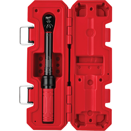 Torque Wrench, Click, 1/4" Square Drive, 4.5 - 22.6 N.m/40 - 200 in-lbs Cantin et fils