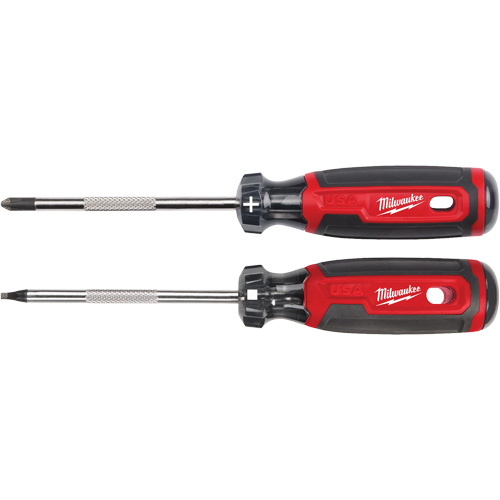 Cushion Grip Screwdriver Set, 2 Pcs. Cantin et fils