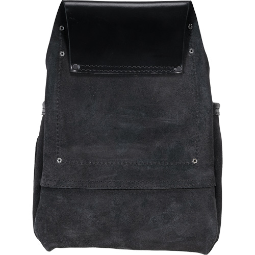 Sac robuste Phantom pour clous et outils, Cuir, 10 pochettes, Noir Cantin et fils