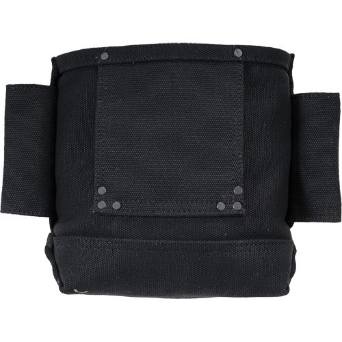 Phantom Collection Nut & Bolt Bag with 2 Sleeves, Canvas, 3 Pockets, Black Cantin et fils