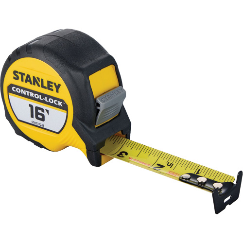 CONTROL-LOCK Tape Measure, 25 mm x 16', Imperial Graduations Cantin et fils