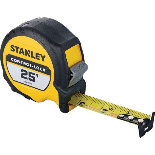 CONTROL-LOCK Tape Measure, 25 mm x 25', Imperial Graduations Cantin et fils