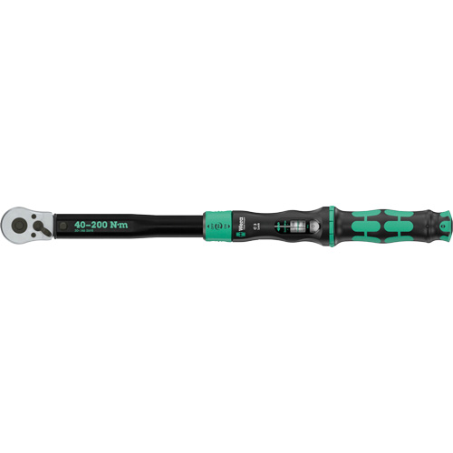 Adjustable Click-Torque Lock C 3 Torque Wrench with Torque Lock Function, Click, 1/2" Square Drive, 30 - 146 lbf. Ft Cantin et fils