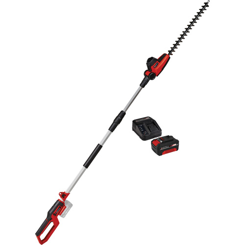 Taille-haie &agrave; perche sans fil avec batterie 4 Ah et ensemble de d&eacute;part de chargeur, 18", 18 V, &agrave; pile Cantin et fils