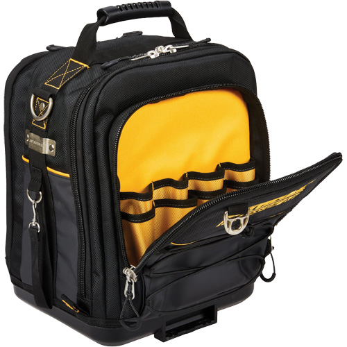 Sac &agrave; outils compact TOUGHSYSTEM 2.0, 1680 Denier, 25 pochettes, Noir Cantin et fils