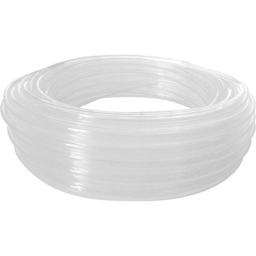 High-Flexibility Pneumatic Tubing, Air, 0.5" OD x 100' L, Polyurethane, Clear Cantin et fils