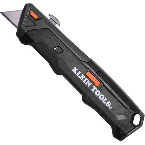 Auto-Loading Retractable Knife with Dual-Sided Blade Magazine, Steel, Plastic Handle Cantin et fils