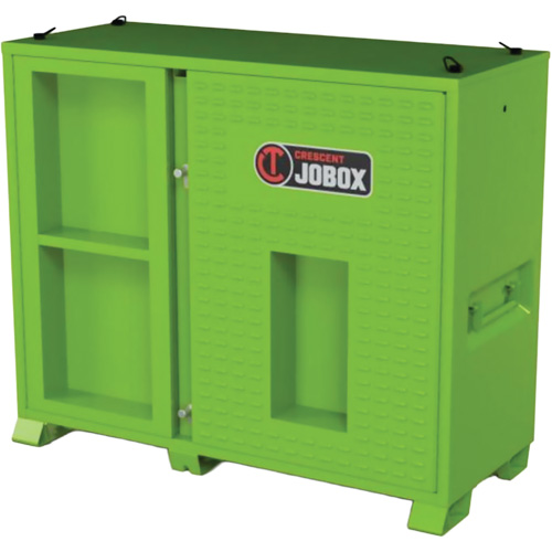 Onsite PPE Storage Cabinet, Steel, High-Visibility Lime Green Cantin et fils
