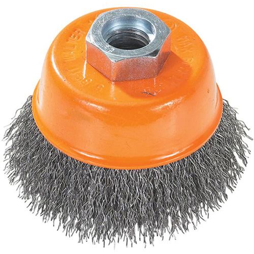 Crimped Wire Cup Brush with Ring Cantin et fils
