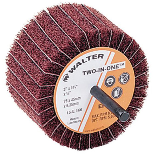 Meule &agrave; lamelles abrasives Two-In-One Cantin et fils