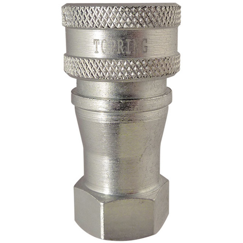 Hydraulic Quick Coupler - Steel Manual Coupler, Brass/Stainless Steel Cantin et fils