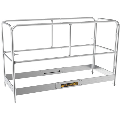 Mobile Work Scaffolding - Maxi Square Aluminum Scaffolding Accessories, Guard Rail, 30" W x 41-1/2" H Cantin et fils