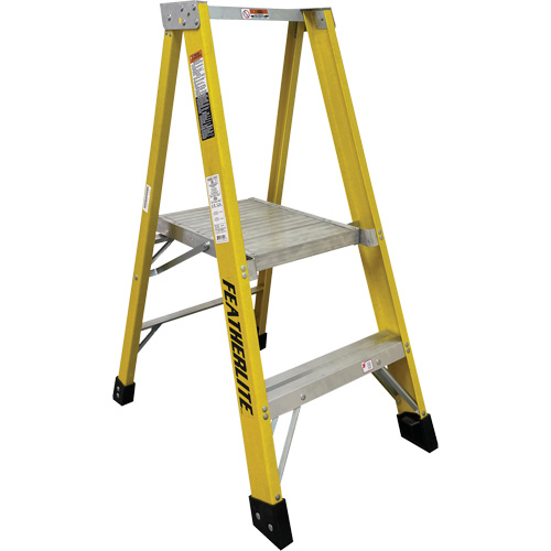 Industrial Heavy-Duty Platform Stepladders (6500 Series), 5', 300 lbs. Cap. Cantin et fils