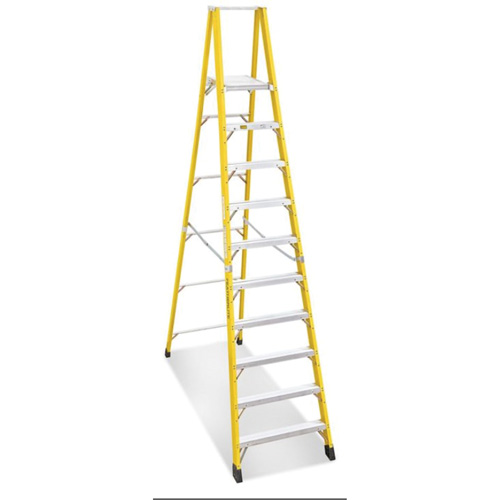 Industrial Heavy-Duty Platform Stepladders (6500 Series), 12', 300 lbs. Cap. Cantin et fils