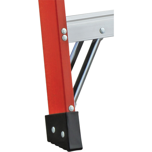 6600 AA Series Industrial Extra Heavy-Duty 2-Way Stepladders, Fibreglass, 375 lbs. Capacity, 4' Cantin et fils