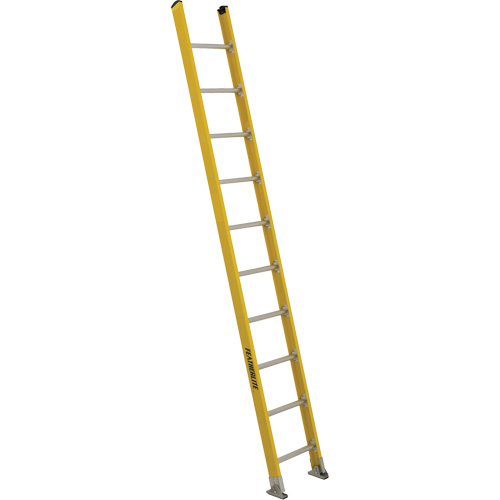 Industrial Extra Heavy-Duty Straight Ladders (5600 Series), 10', Fibreglass, 375 lbs., CSA Grade 1AA Cantin et fils