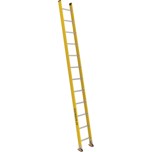 Industrial Extra Heavy-Duty Straight Ladders (5600 Series), 12', Fibreglass, 375 lbs., CSA Grade 1AA Cantin et fils