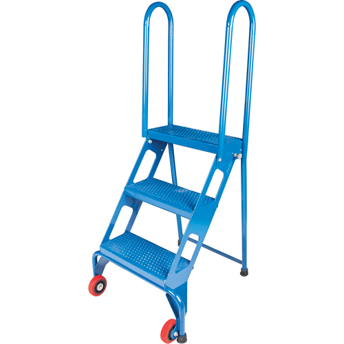 &eacute;chelle pliante portative, 3 marches, Perfor&eacute;, Hauteur 30" Cantin et fils