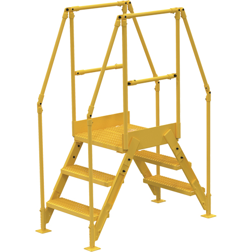 &eacute;chelles de liaison, 66-1/2" Port&eacute;e hors tout, 30" ha x 36" p, 24" Largeur de la marche Cantin et fils